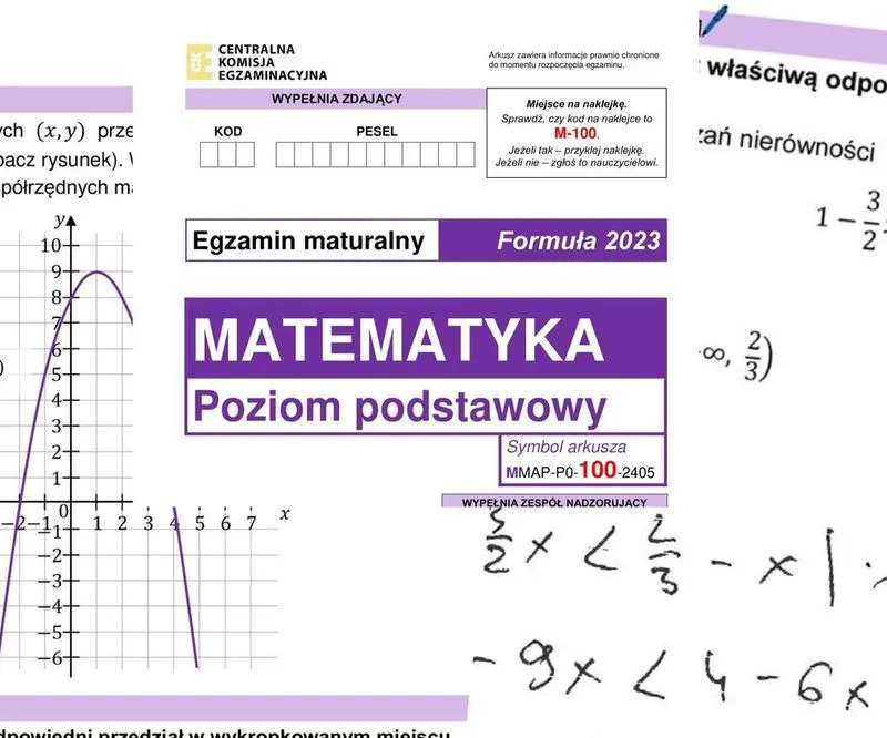 Czego unikać na maturze z matematyki według CKE?