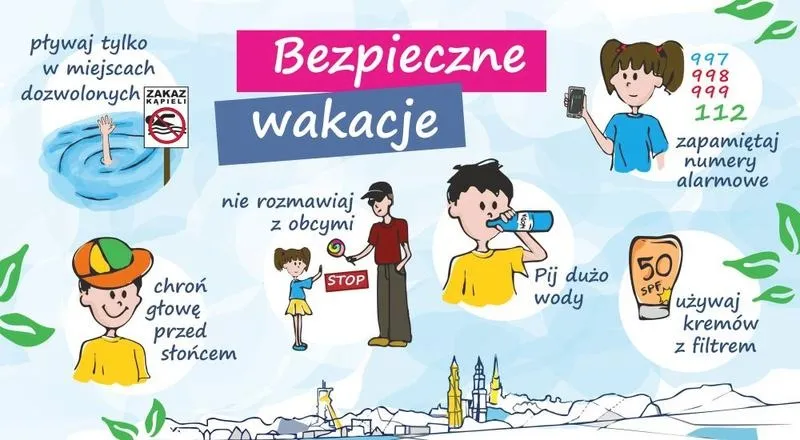 Jak spędzić bezpieczne wakacje? Kluczowe zasady ochrony ciebie i bliskich