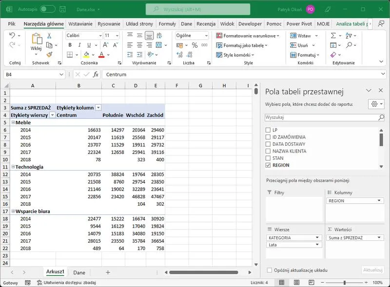 Odkryj, jak zrobić tabelę przestawną w Excelu – proste kroki do łatwej analizy danych