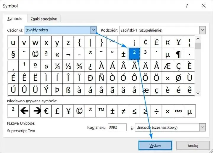 Proste sposoby na stworzenie indeksu górnego w Excelu jako superskrypt