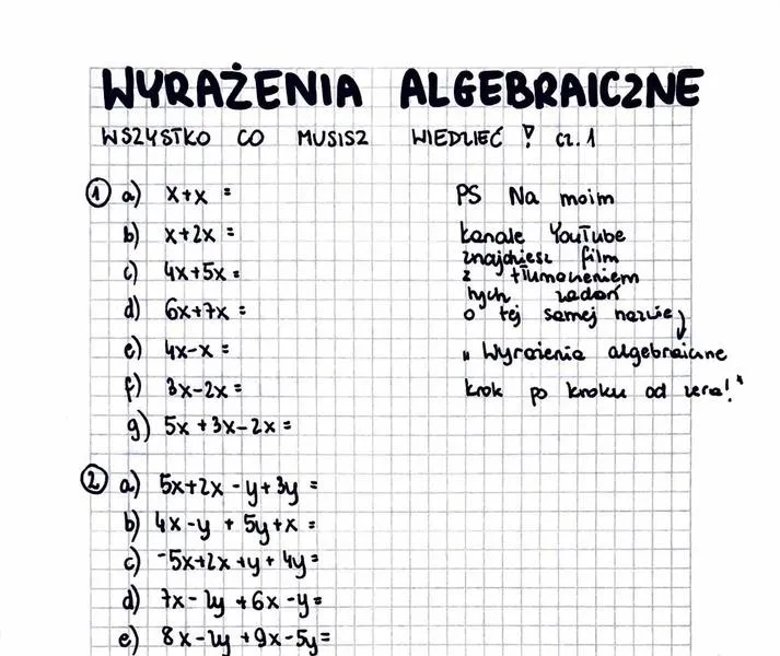 Wyrażenia algebraiczne: Klucz do zrozumienia ich znaczenia i praktycznych zastosowań