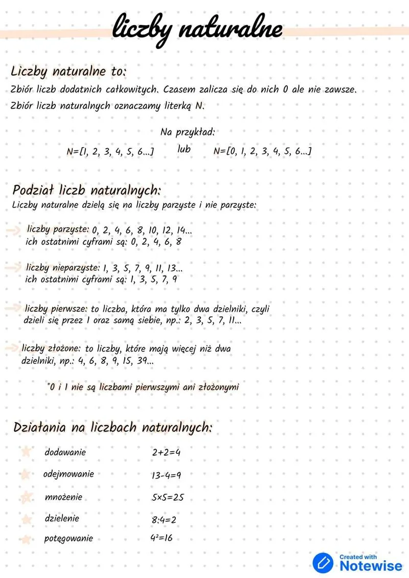 Aksjomaty Peano i liczby naturalne