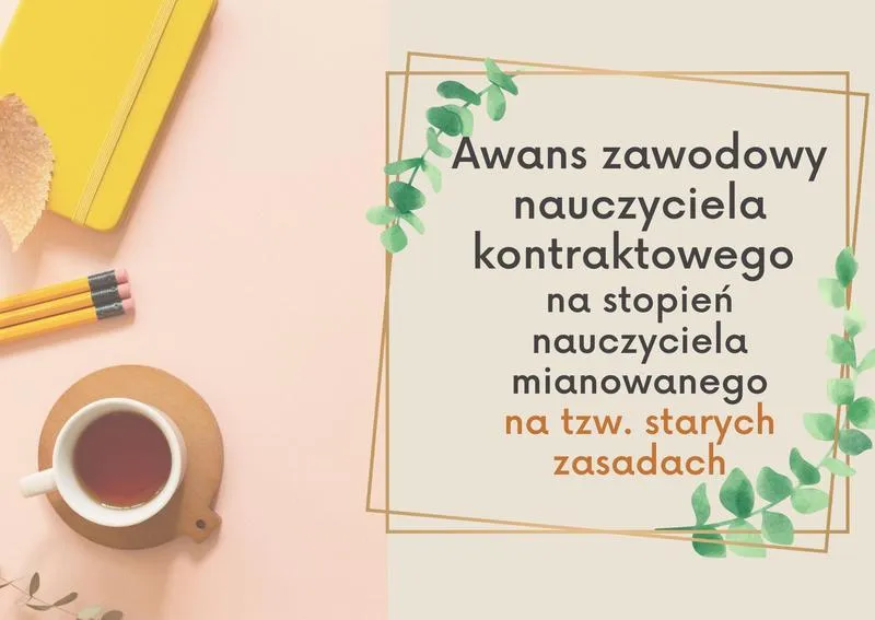 Awans zawodowy nauczycieli