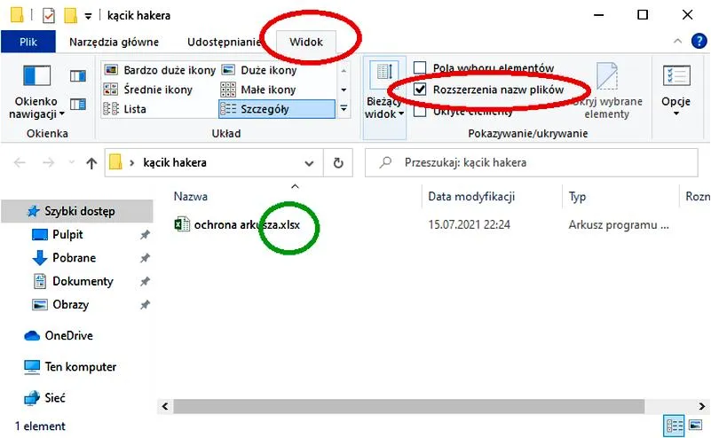 Blokowanie i odblokowywanie arkuszy