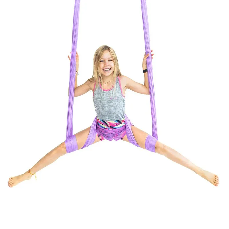 Ćwiczenia z szarfą dla dzieci