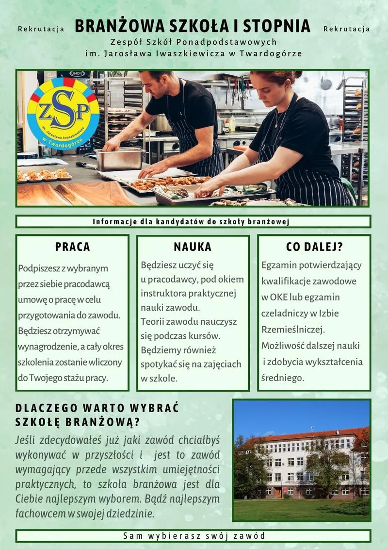 Czas trwania szkoły branżowej I stopnia