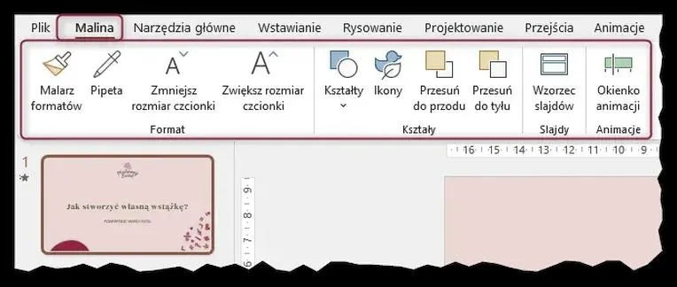 Efektowna ulotka w PowerPoint
