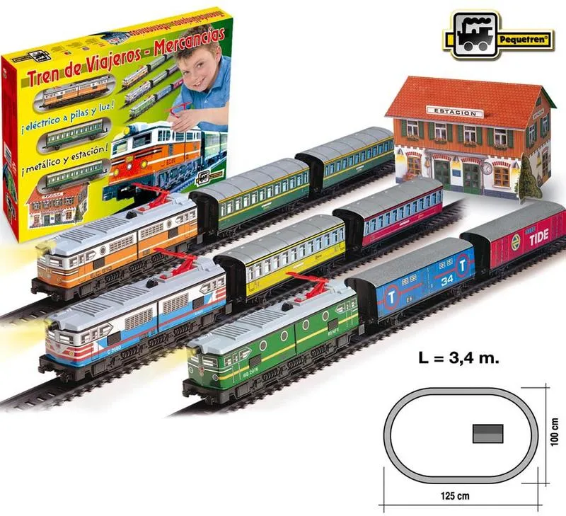 Elektryczne kolejki pociąg zabawka