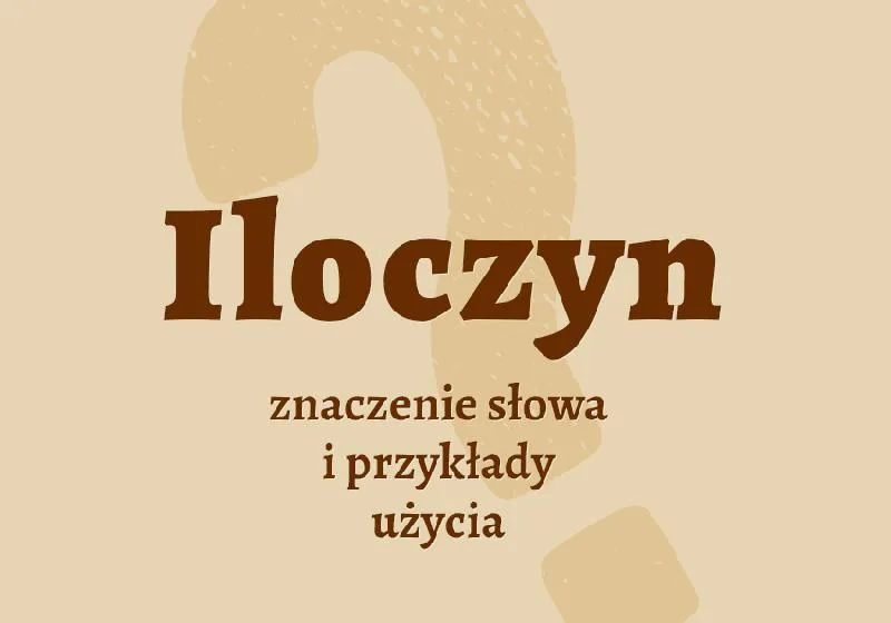 Iloczyn w matematyce