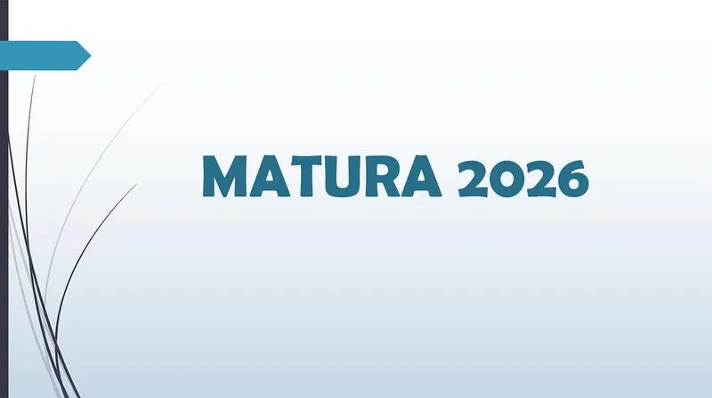 Matura 2026
