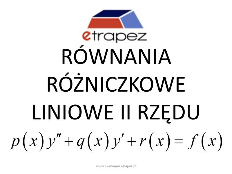 Metody rozwiązywania równań