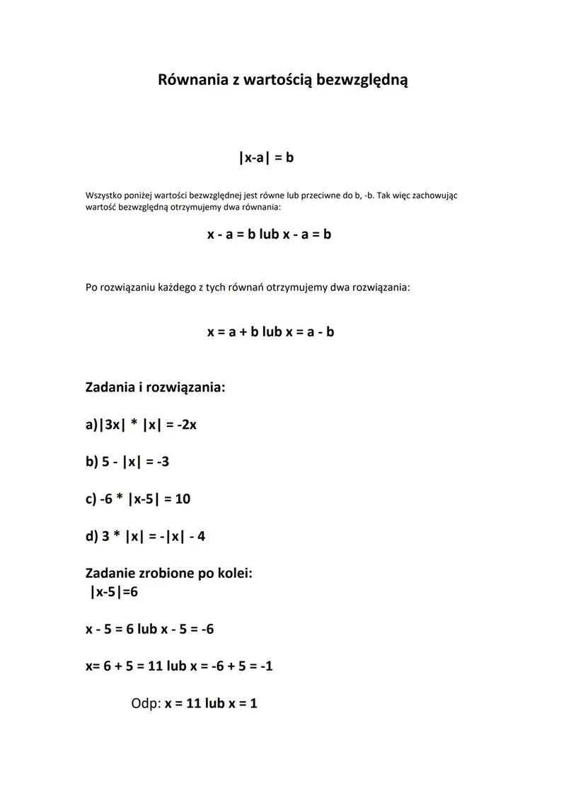Najczęstsze błędy i pułapki w równaniach