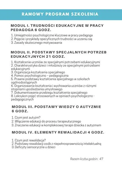 Potrzeby edukacyjne dziecka