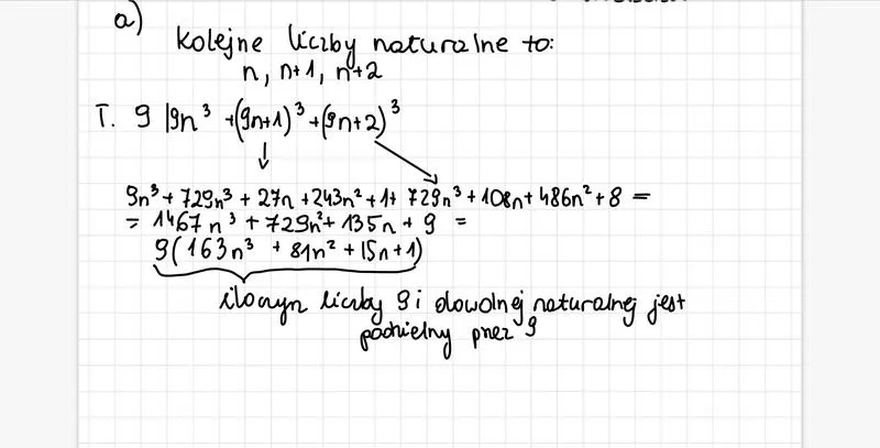 Przykłady dowodów i rozwiązywanie problemów