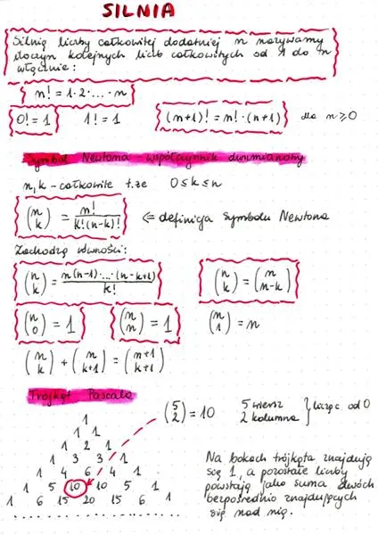Przykłady zastosowań silni