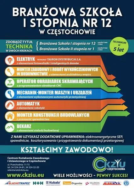 Rekrutacja do szkoły branżowej