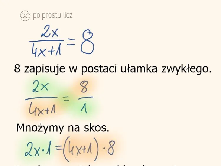 Rozwiązywanie równań wymiernych