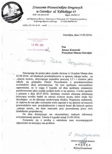 Skuteczna prośba do urzędu