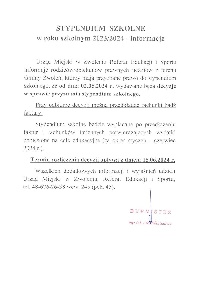 Technologia w nauce i sprzęt