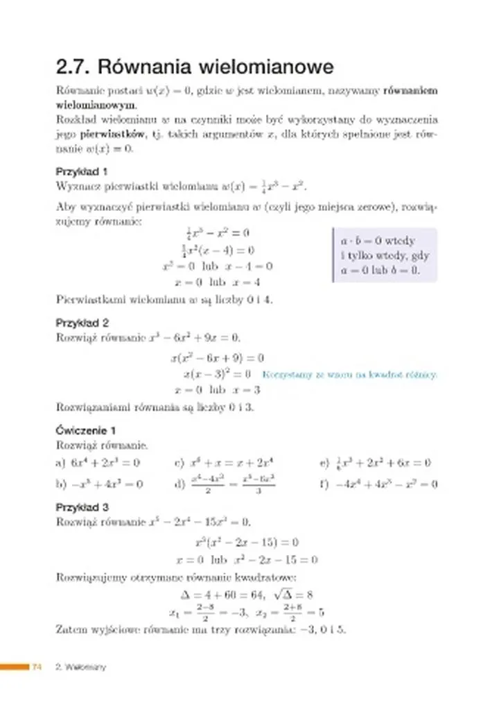 Twierdzenie Beirutha – przykłady
