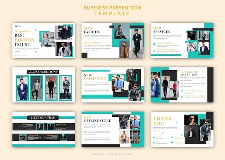 Wizualne elementy finału prezentacji