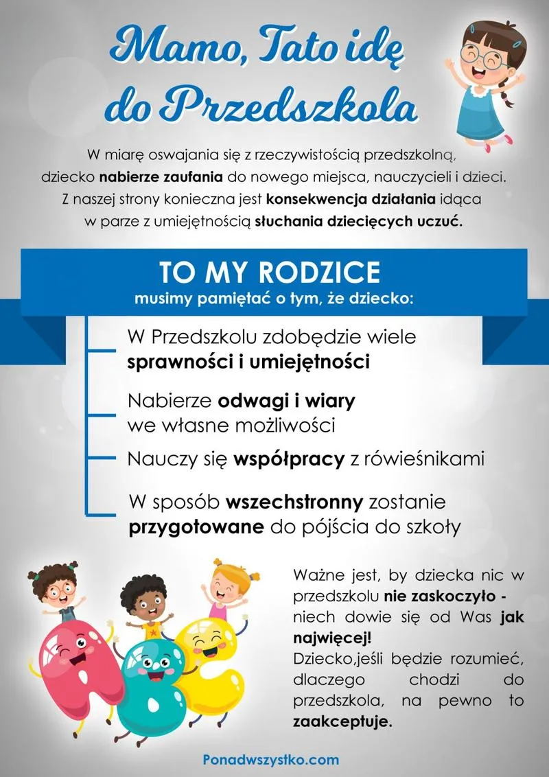 Wsparcie emocjonalne przedszkolaka