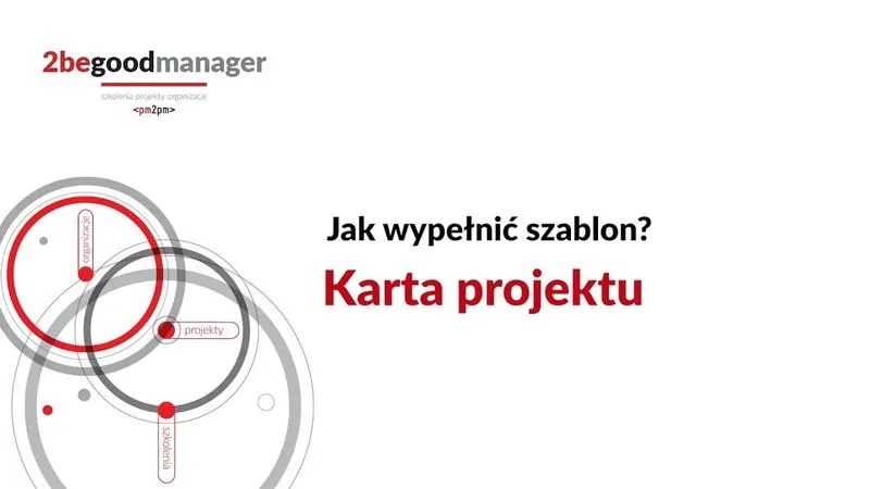 Wypełnianie karty projektu