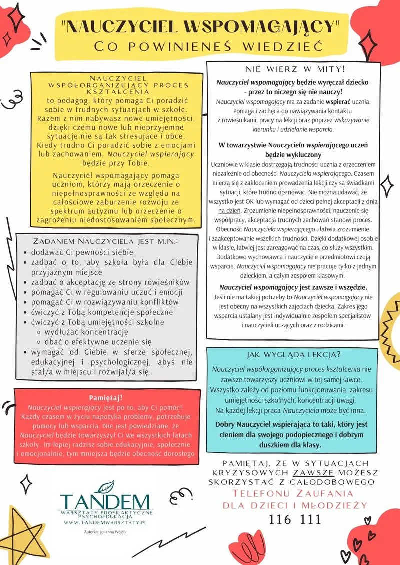 Zadania nauczyciela w edukacji